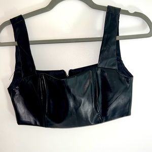 Edikted Leather Top